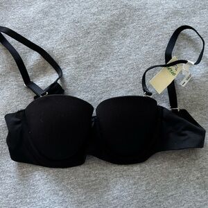 Aerie Black Strapless Bra